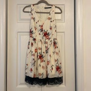 Floral print Aline dress from Zara